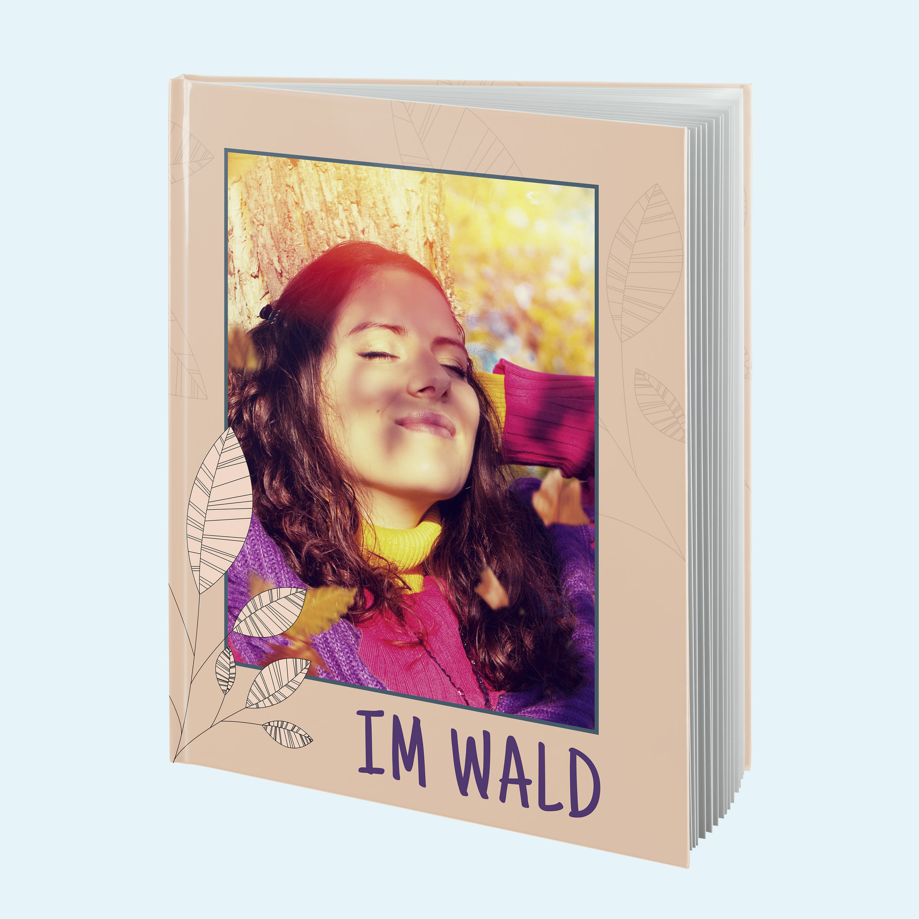 Paradies Fotobuch A4 Hoch, Hardcover Digitaldruck 