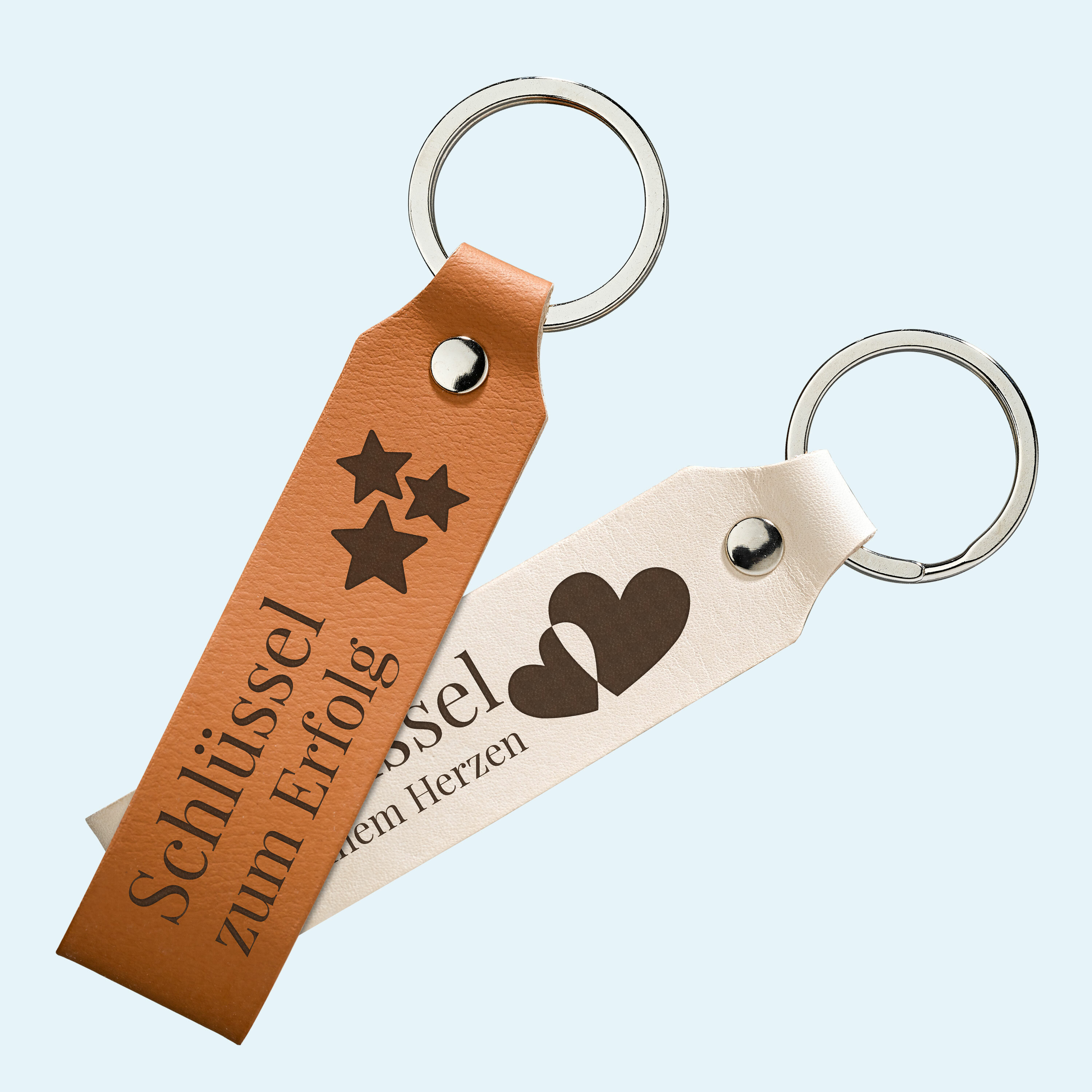 Schlüsselanhänger Leder