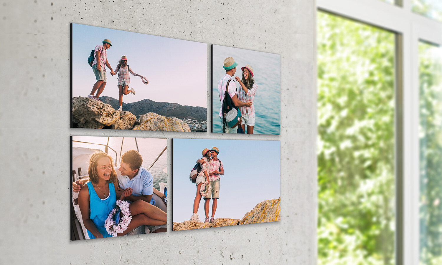 Erweiterbare Fotowand