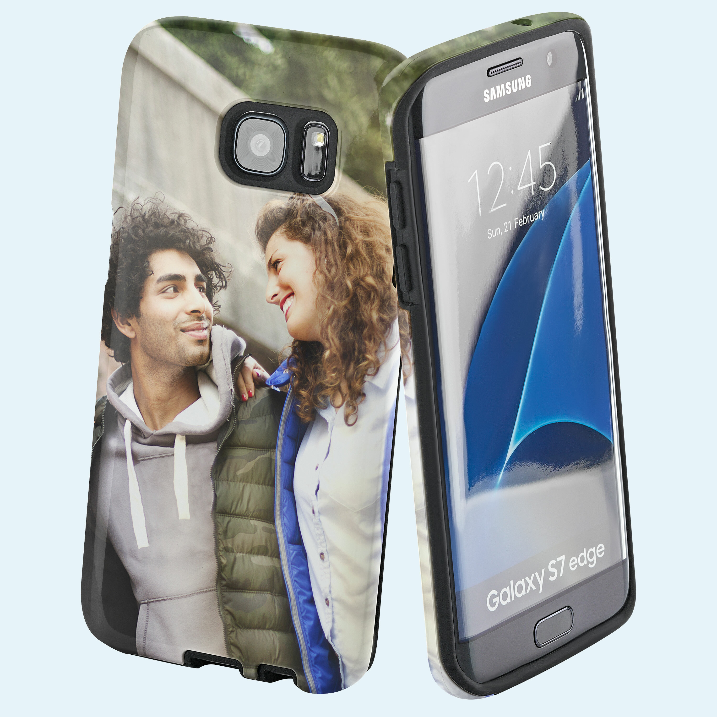 Samsung Galaxy S7 edge, Handyhülle mit Bumper