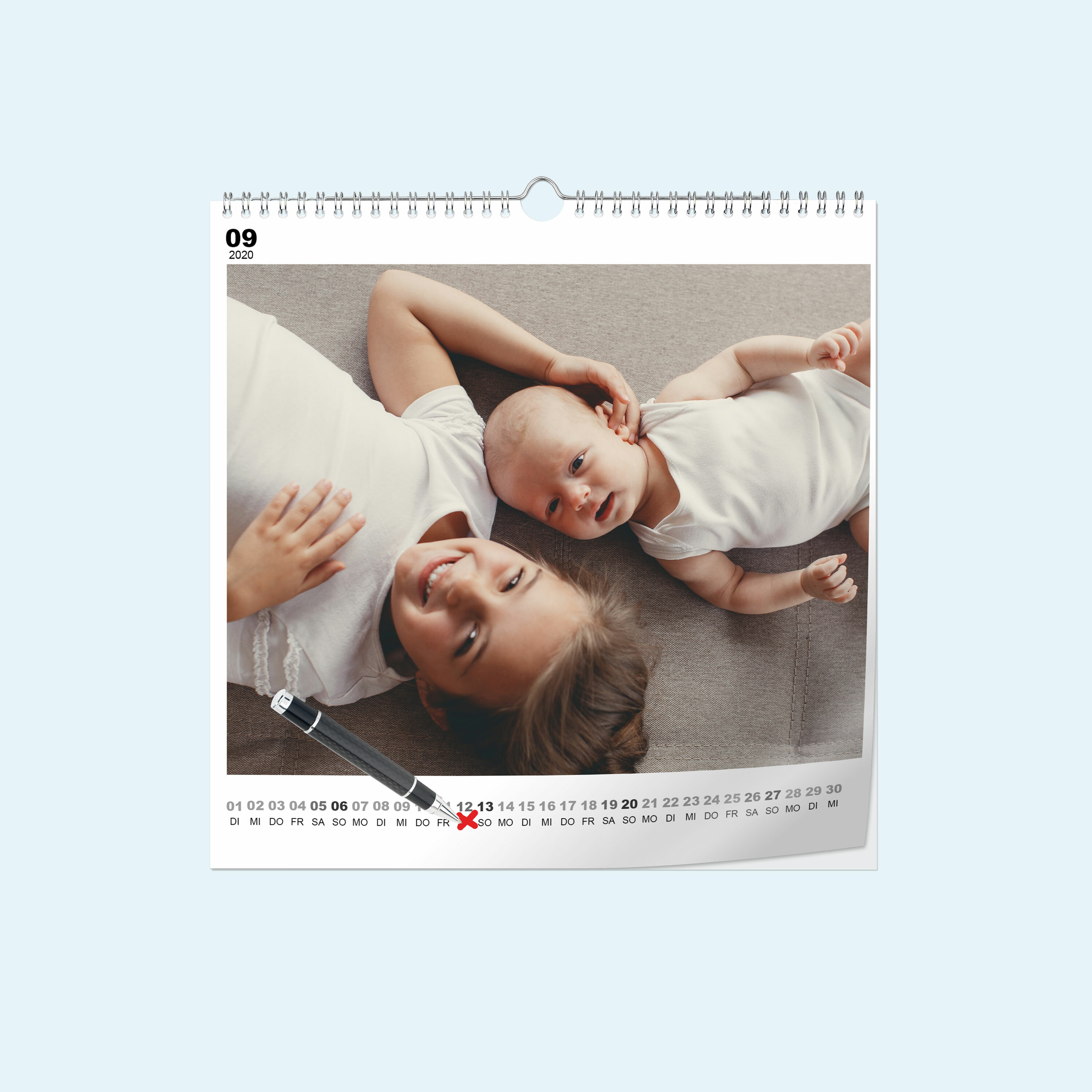 Fotokalender Quadratisch