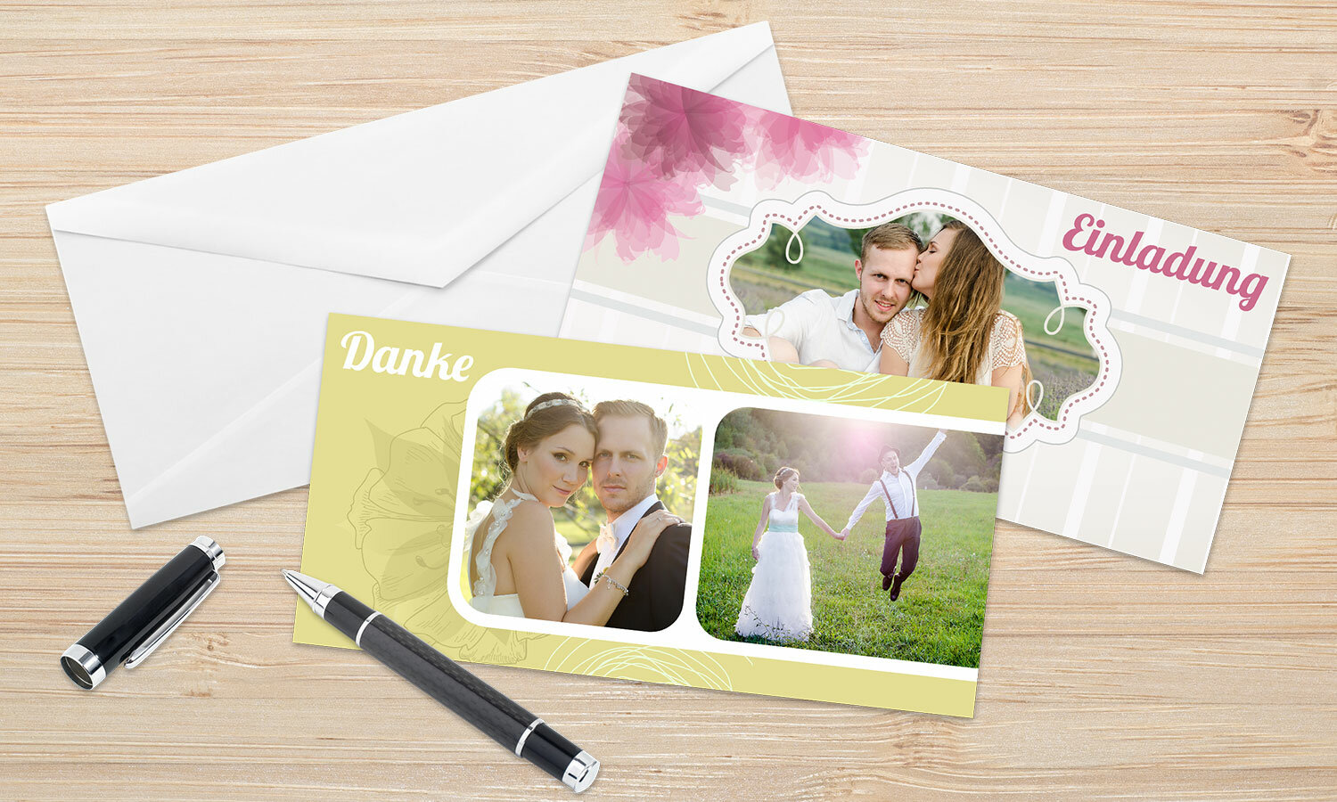 Grußkarten aus Fotopapier