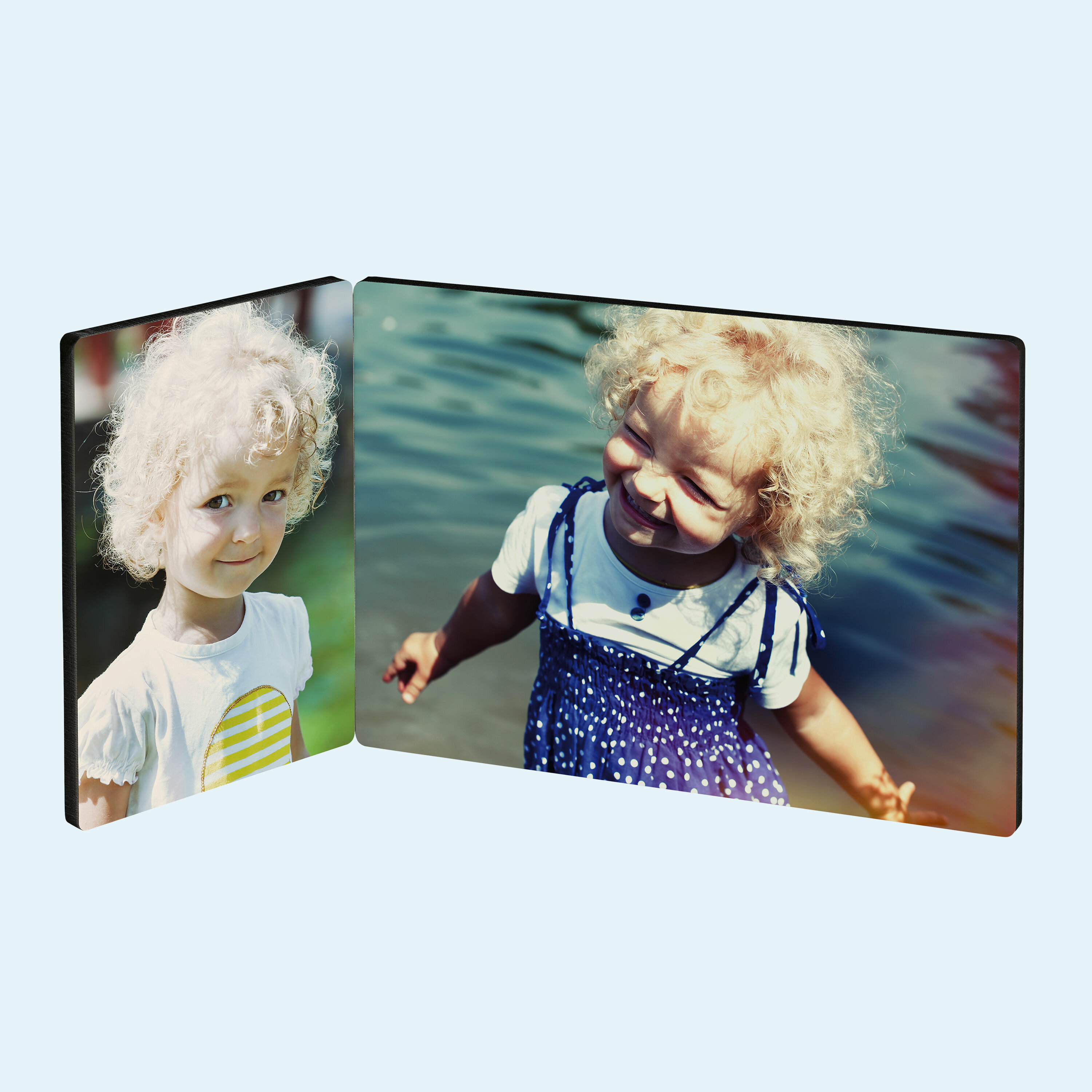 Fotoaufsteller 2-teilig