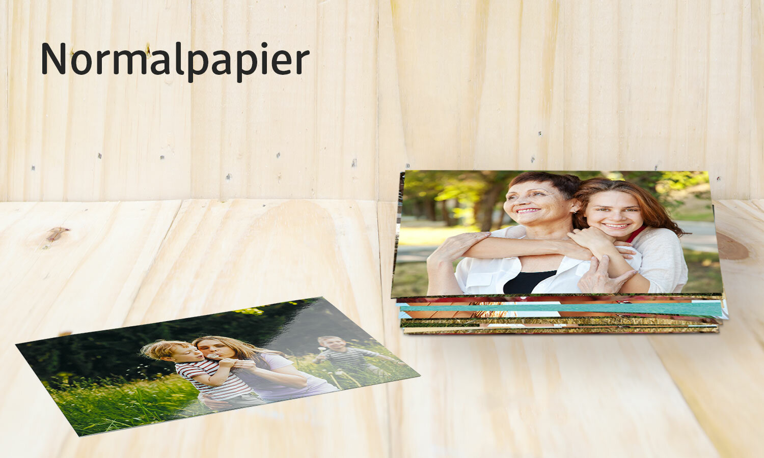 Fotos auf Normalpapier bestellen