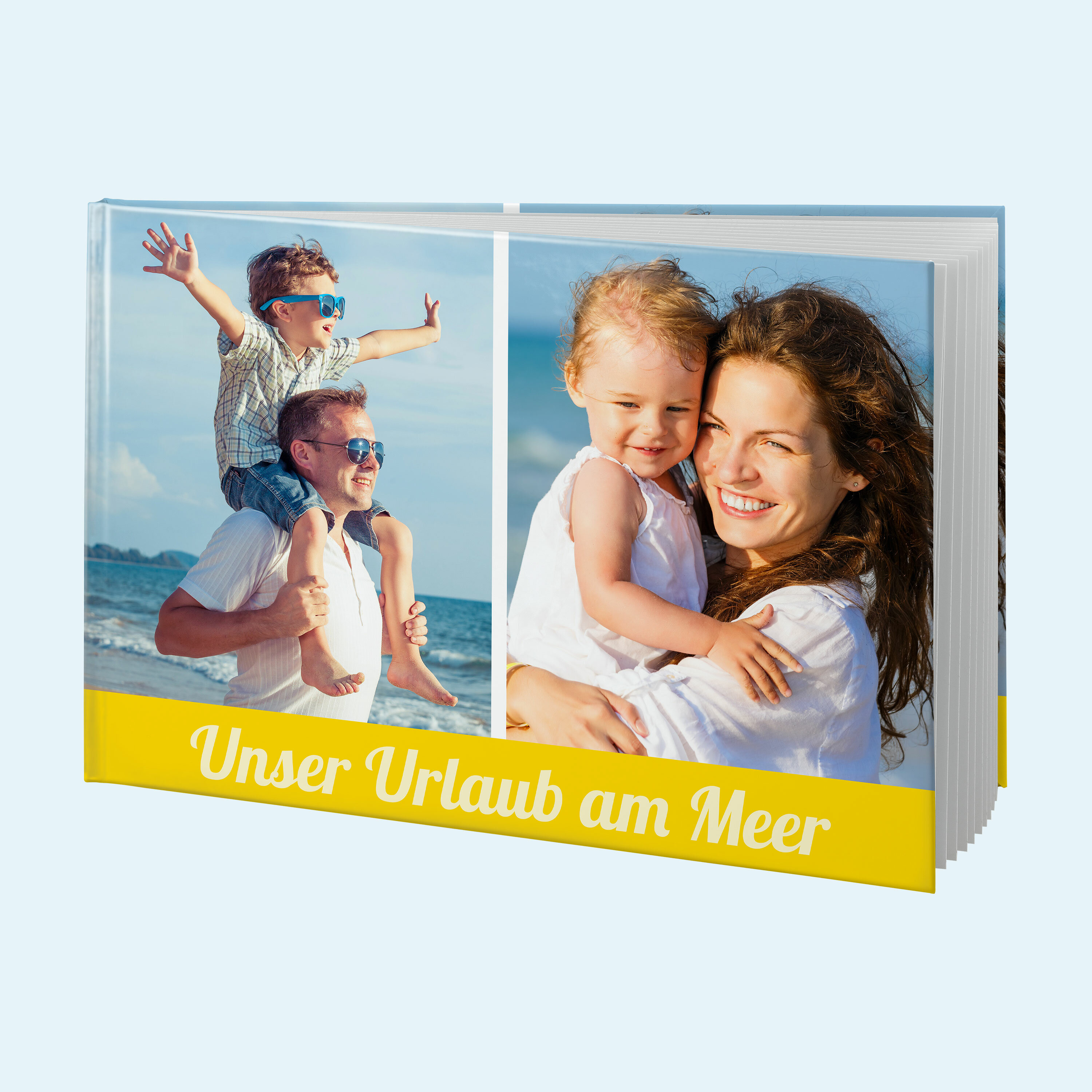 Paradies Fotobuch A4 Quer, Hardcover Premium